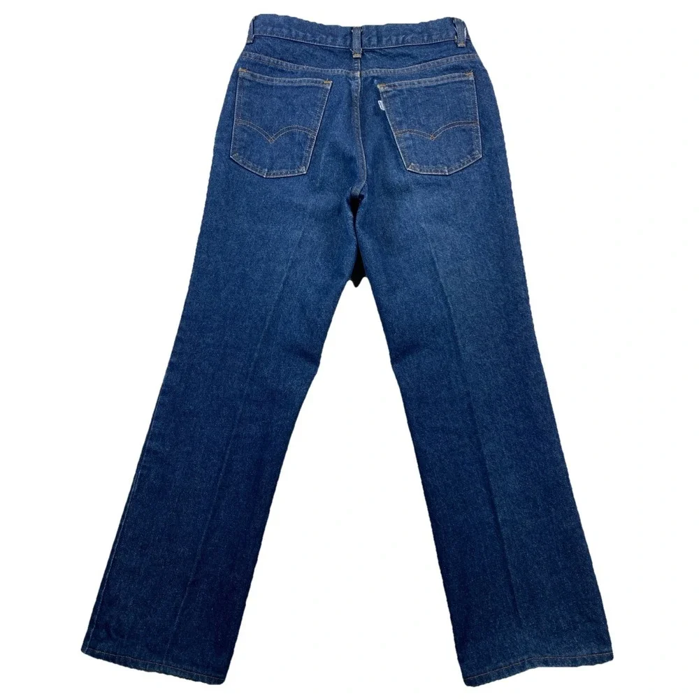 Vintage Levi's White Tab Blue Denim Jeans 30x28‎